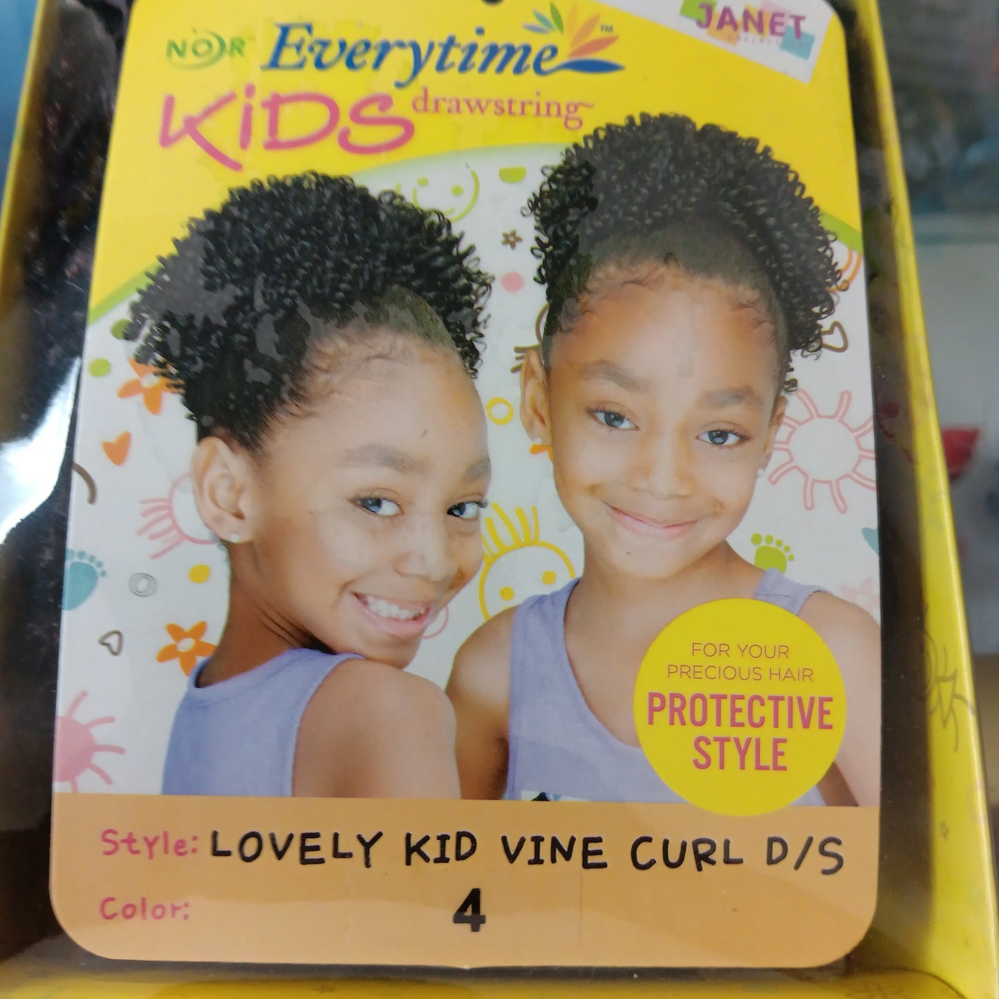 Kids Drawstring ponytail