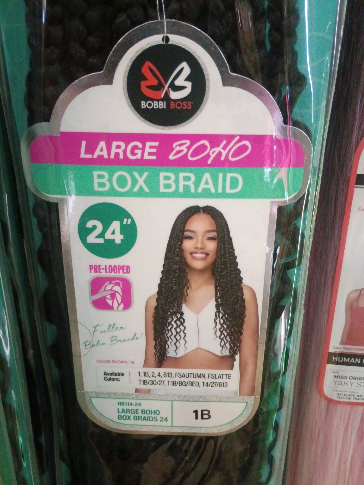 Bobbi Boss large Boho box braids
