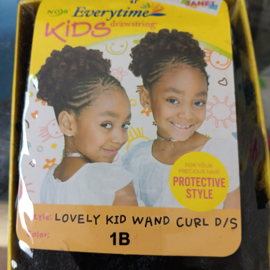 Kids Drawstring ponytail