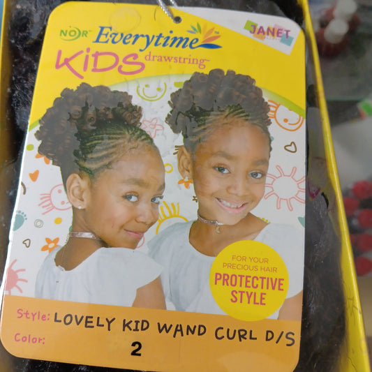 Kids Drawstring ponytail