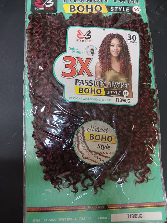 14" Boho Passion Twist