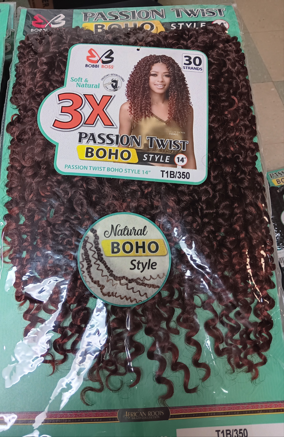 14" Boho Passion Twist