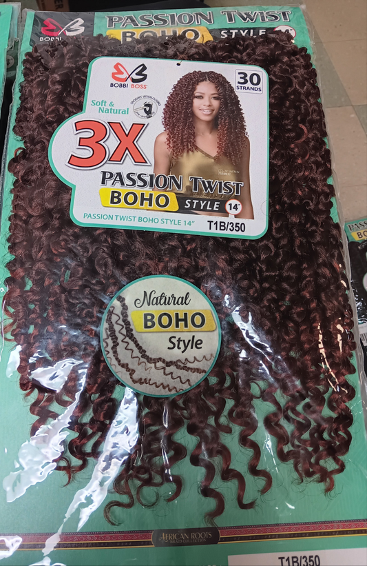 14" Boho Passion Twist
