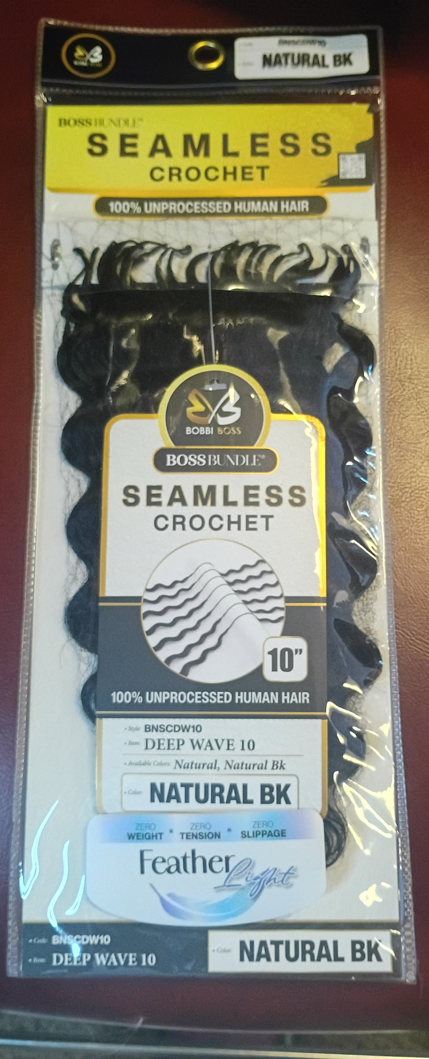 Seamless Crochet 100 % Human Hair