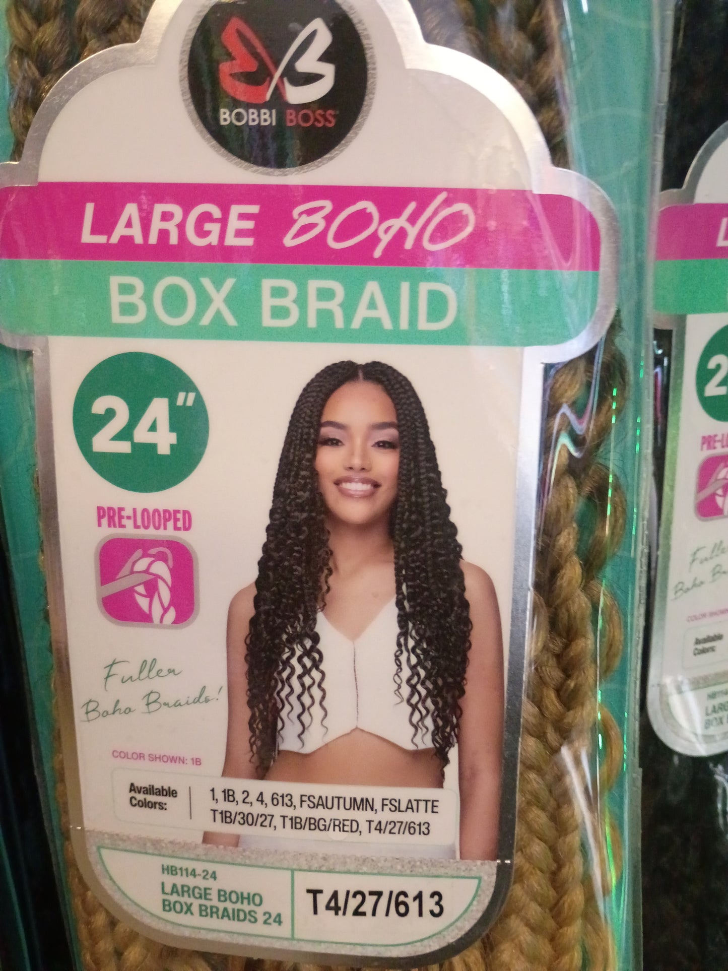 Bobbi Boss large Boho box braids