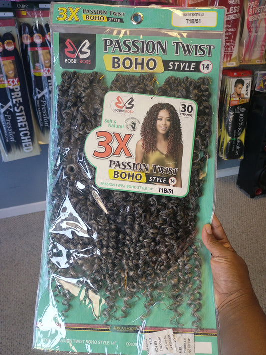 3X Passion Twist Boho Style Bobbi Boss