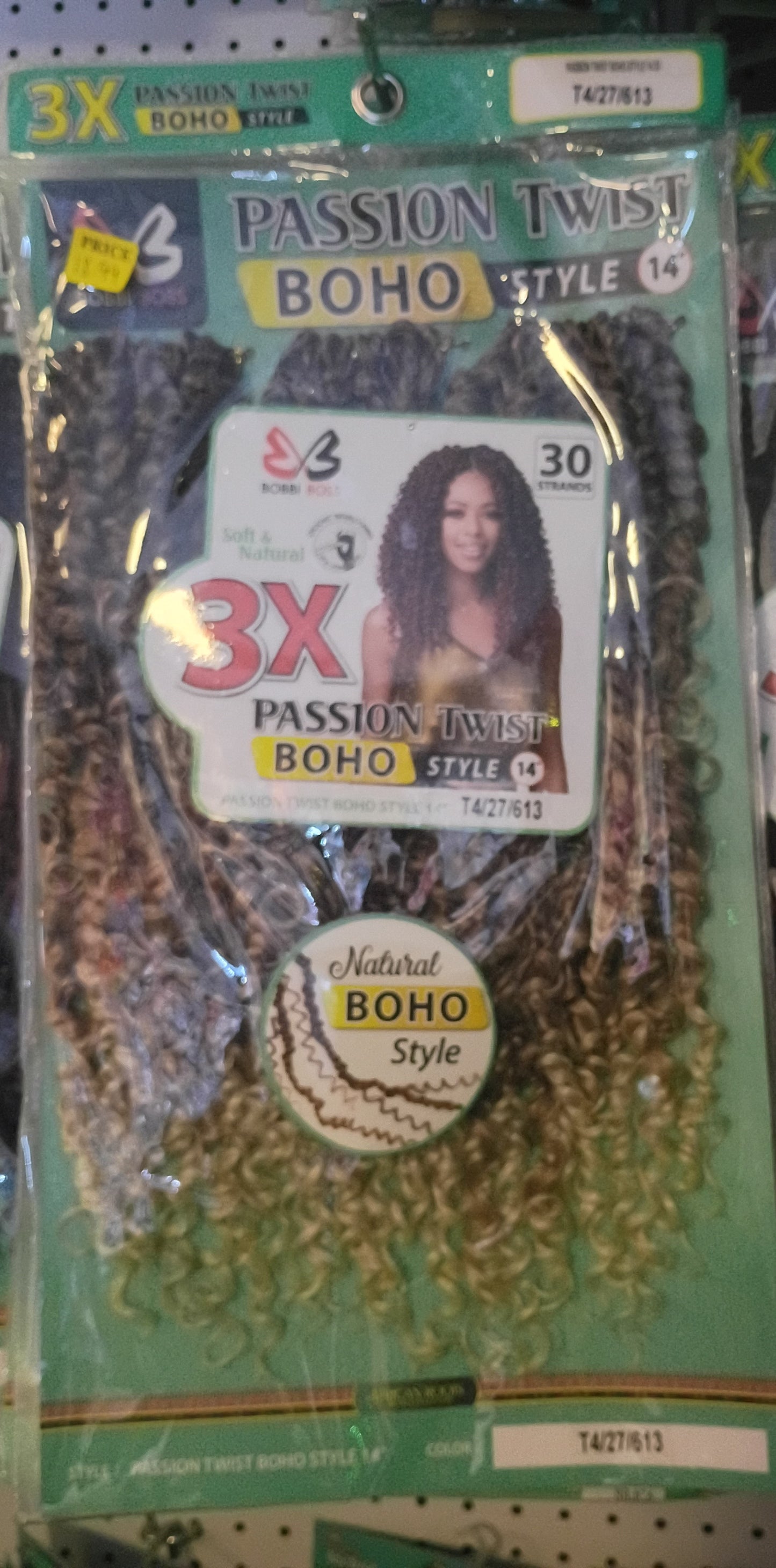 3X Passion Twist Boho Style 14"