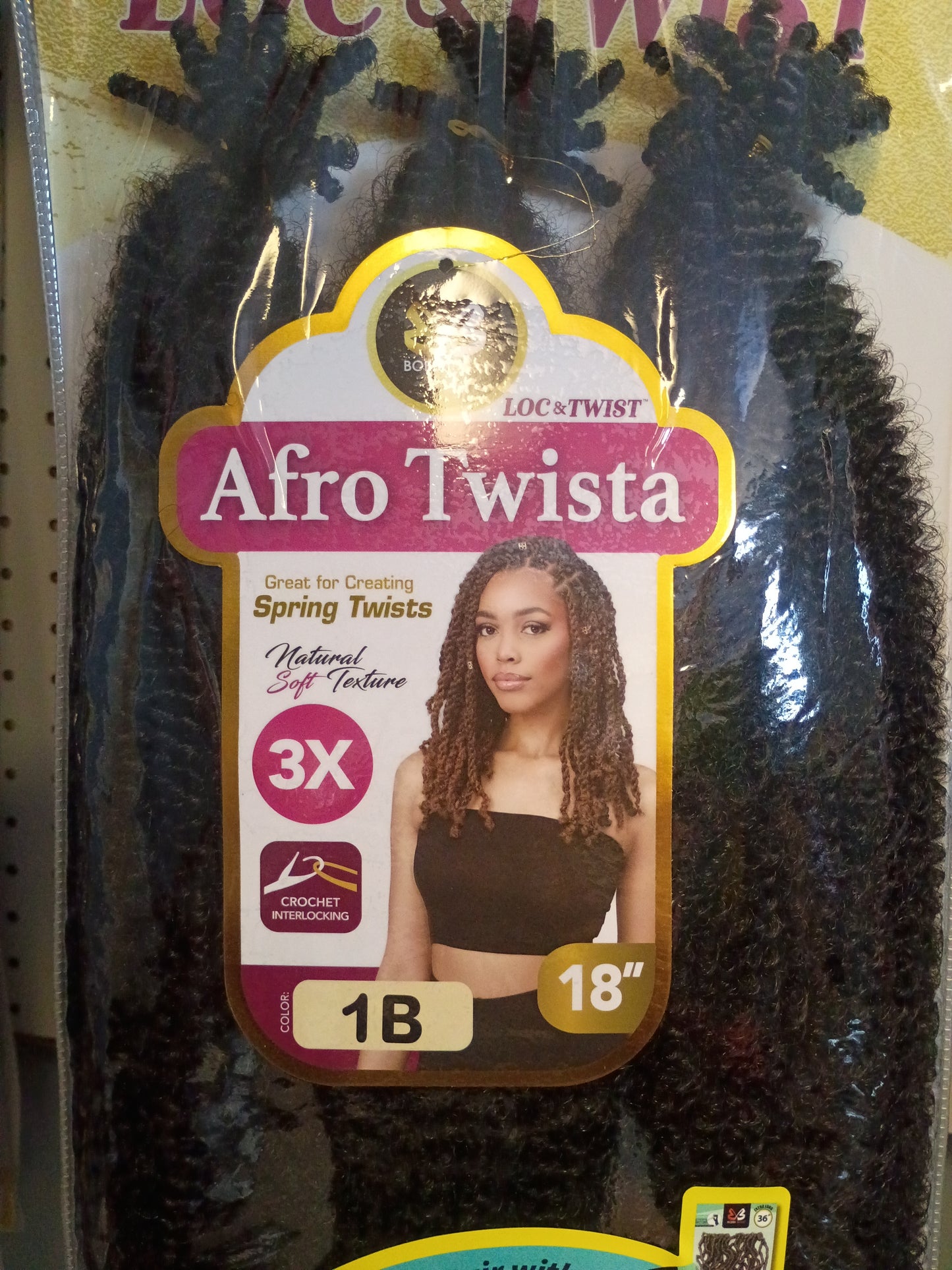 Bobbi Boss Afro loc and twist