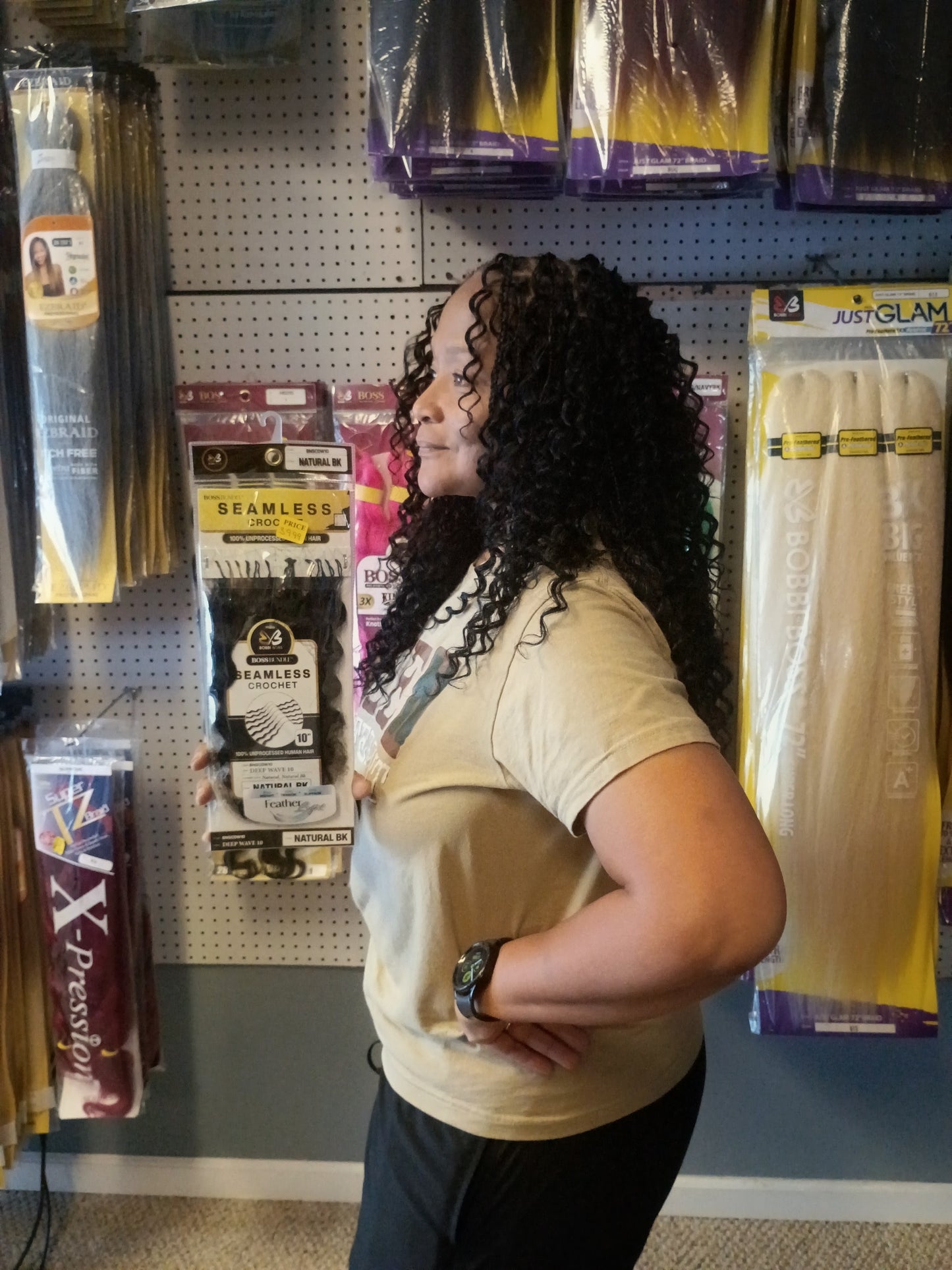 Seamless Crochet 100 % Human Hair
