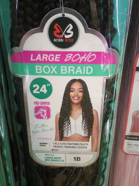 Bobbi Boss large Boho box braids