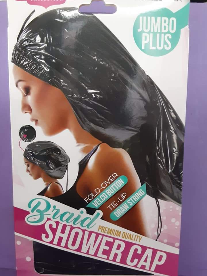 Braid shower cap